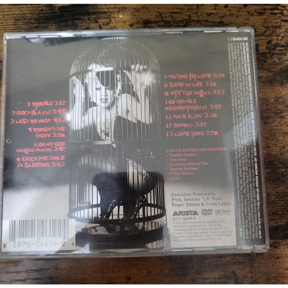 Try This [Bonus Tracks] by P!nk (CD, Nov-2003, Sony BMG) - Picture 2 of 2